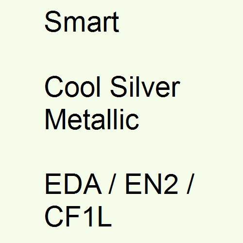 Smart, Cool Silver Metallic, EDA / EN2 / CF1L.